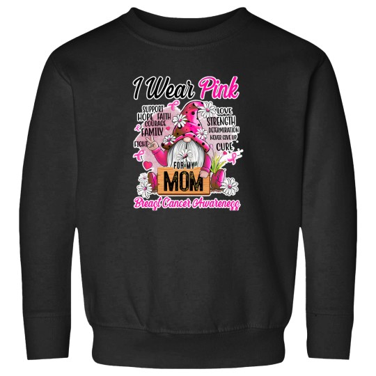 Discover I Wear Pink My Mom Pink Gnomes Truck T-Shirt Sweatshirts