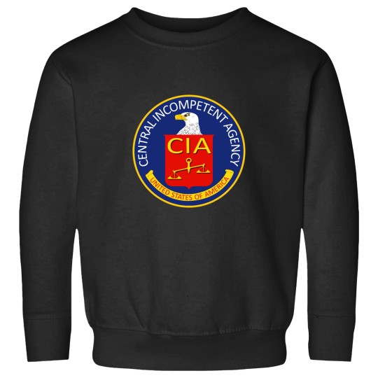 Discover Central Incompetent Agency CIA seal Sweatshirts