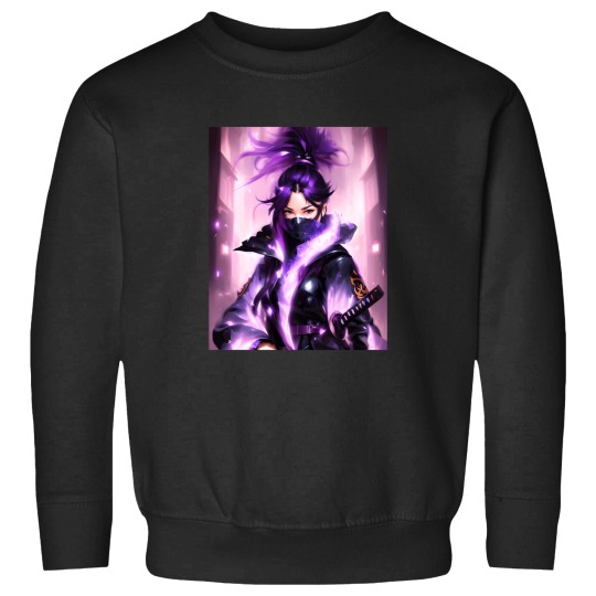 Discover Shadows Of The Moon Kuro No Krin Black Aurosra Sweatshirts