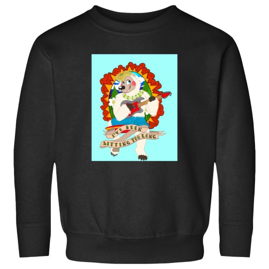 Discover Beach Bear- Sitting Too Long Sweatshirts