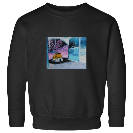 Discover Painting Citroenx 2Cv Negative Colors Sweatshirts