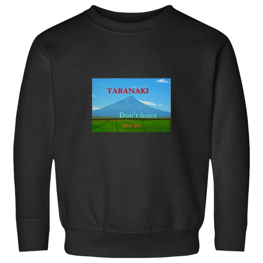 Discover Taranaki-Don_t fence me in Sweatshirts