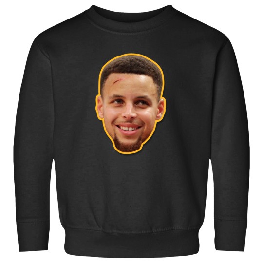 Discover Steph Currys Cut Head -Golden Statse (1) Sweatshirts