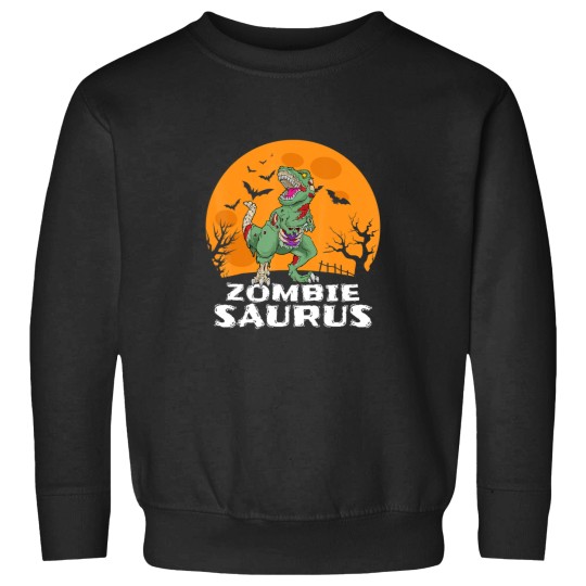 Discover Halloween Zombie Rexx Dinosaur Cosume Gif Boys Girls Kids Sweatshirts