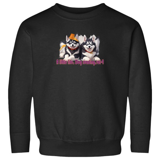 Discover A Little Life Dog Reading Vol-4 1594 Sweatshirts