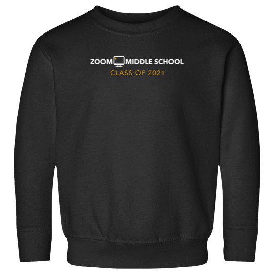 Discover zoom middle chool cla of 2021 Sweatshirts