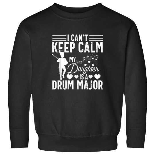 Discover Drum Major Mom Funny Keep Calm Marching Band Parents T-Shirt Sweatshirts