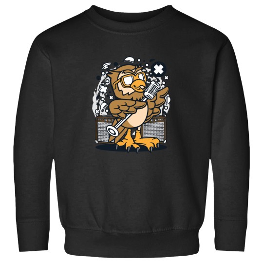 Discover Owl Drummer Sweatshirts