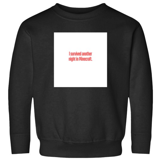 Discover Minecraft Survivor Sweatshirts
