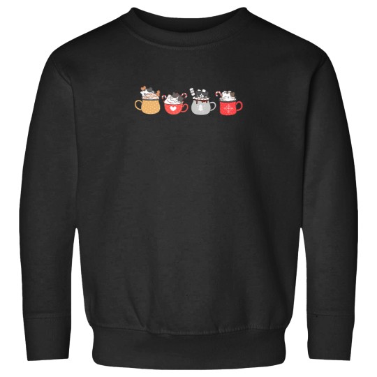 Discover B0BLHXM7FF Cute Hot Chocolate Coffee Christmas Cat Lovers Xmas T Shirt Sweatshirts