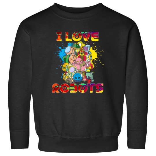 Discover Love Robots Funny Robotics Sweatshirts