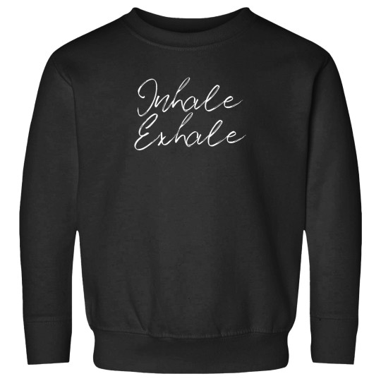 Discover Inhale-Exhale-Tee-Pilates-Yoga-Meditation-Lover-T-Shirt Sweatshirts