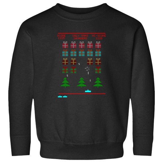 Discover uglys christmass spaces Invaders Sweatshirts