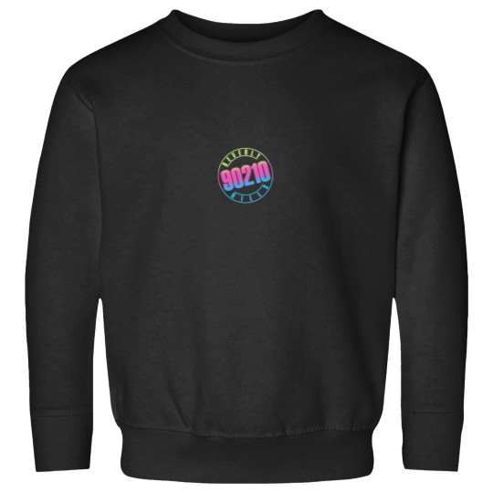 Discover Beverly Hills 90210 Colorful Logo Long Sleeve Sweatshirts