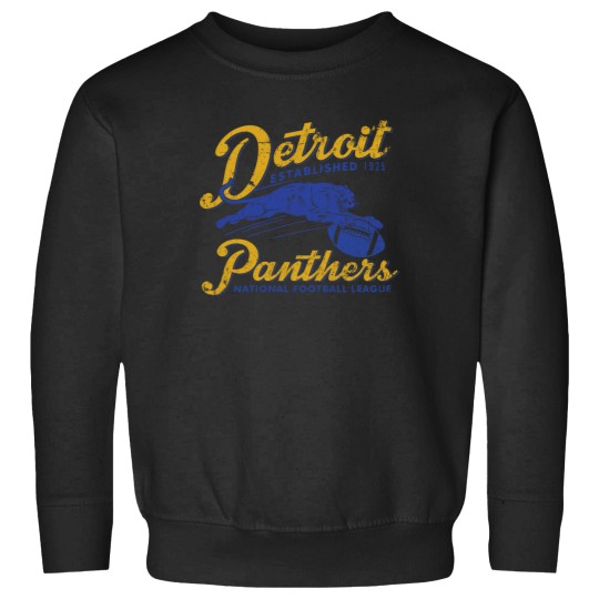 Discover detroit panthers football 1 Sweatshirts