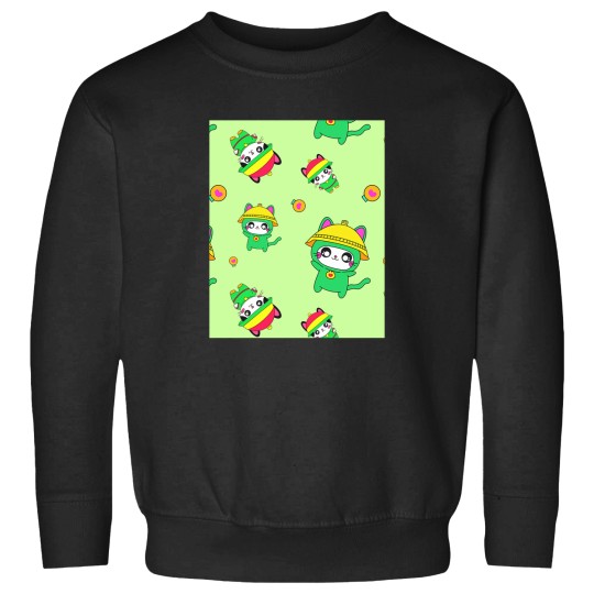 Discover Cute-Heart-Cat-Pattern-(1) T-Shirt Sweatshirts