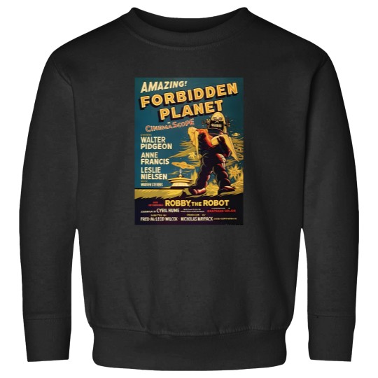 Discover robbie the robot forbidden planet Sweatshirts