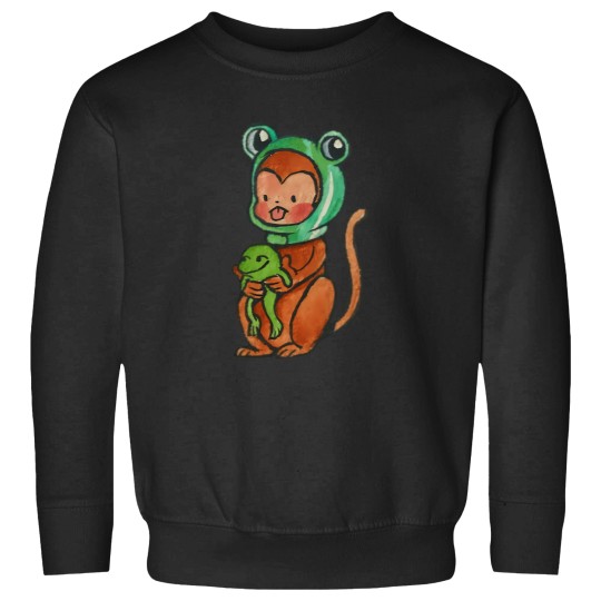 Discover Frog Monkey Sweatshirts