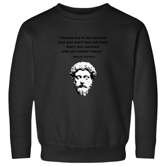 Discover Marcus Aurelius Stoic wisdom Sweatshirts