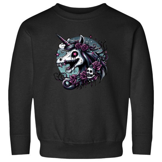 Discover zombie unicorn head Sweatshirts