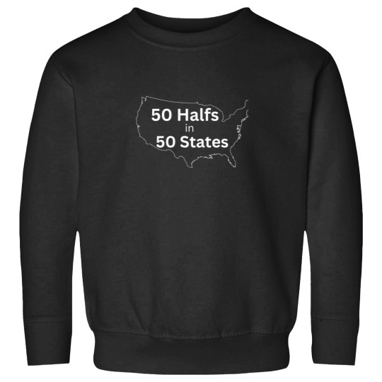 Discover 50 halfs in states half marathon Sweatshirts