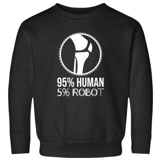 Discover Funny Robot Knee Replacement Surgery Recovery Hospital (1) T-Shirt Sweatshirts