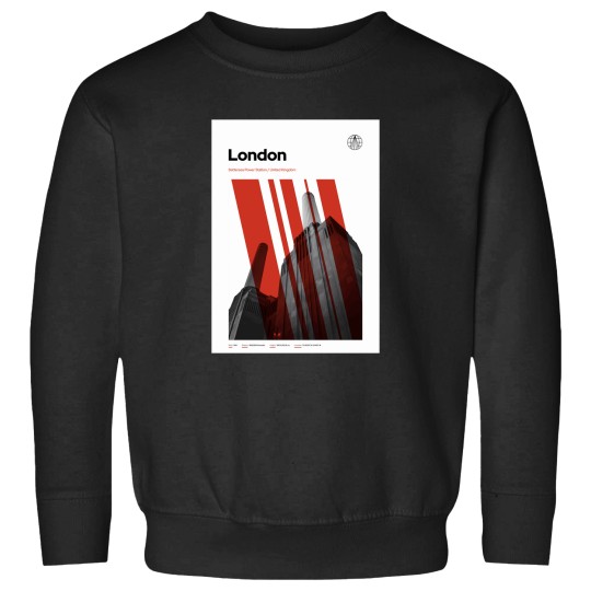 Discover Battersea-Power-Station-London-Architecture T-Shirt Sweatshirts