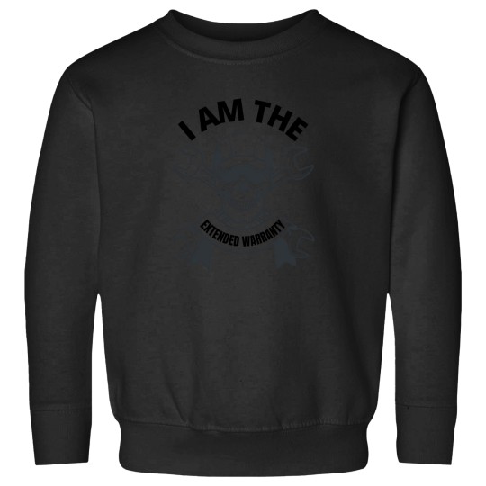 Discover I Am The Warranty Extended Warranty Funny Wrench Skull 3031 Sweatshirts