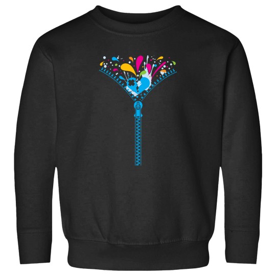 Discover Zipper_Heart Sweatshirts