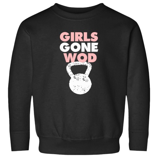 Discover Funny-Workout-Shirt---Girls-Gone-Wod-T-Shirt Sweatshirts