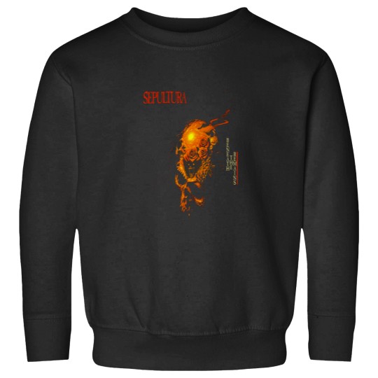 Discover orange Sepultura logo Sweatshirts
