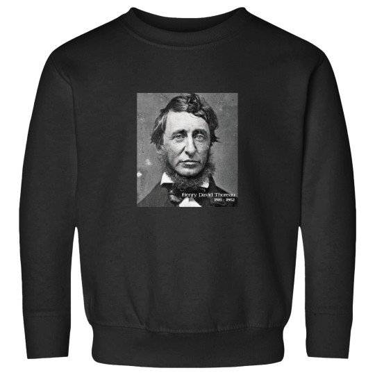 Discover Thoreau Gifts - Henry David Thoreau Portrait Gift Ideas for Literature Teachers Librarians &amp Sweatshirts