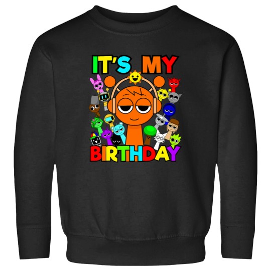 Discover Sprunki Birthday for Boys and Girls toys decor Oren Wenda Sweatshirts