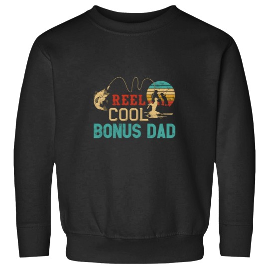 Discover Reel Bonus Dad Fishing FatherS Day Fisher Dad Sweatshirts