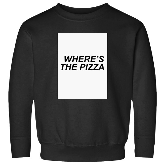 Discover Where's the pizza Baseball ¾ Sleeve Sweatshirts