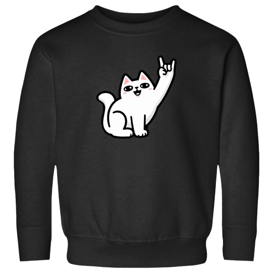Discover Rock-On-Cat T-Shirt Sweatshirts