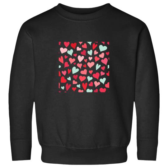 Discover Valentine's hearts 1 Sweatshirts