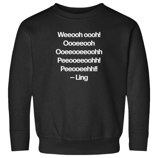 Discover Kung-Pow---Weeooh-Peeooh---Ling T-Shirt Sweatshirts