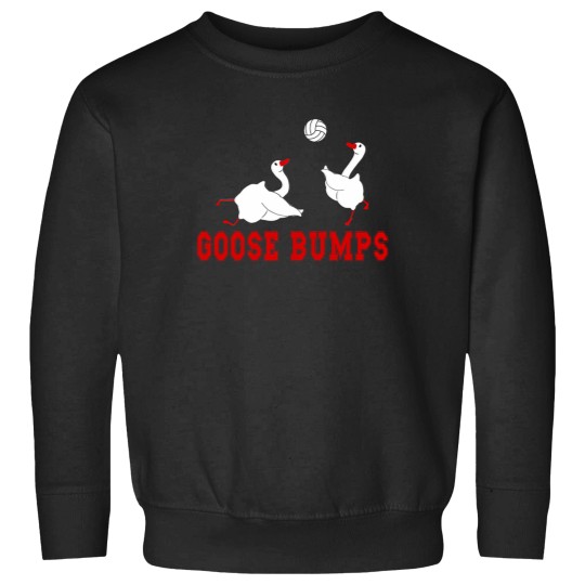 Discover Geese Volleyball Goose Bump Volleyball Duck Volleyball Sweatshirts
