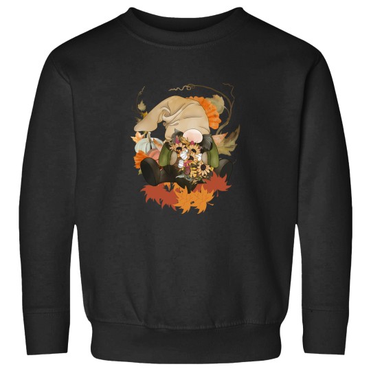Discover Watercolor Woodland Fall Gnome T-Shirt Sweatshirts