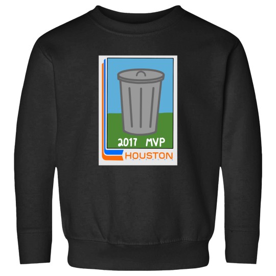Discover Houston Astro s trash can MVP baseball card Sweatshirts