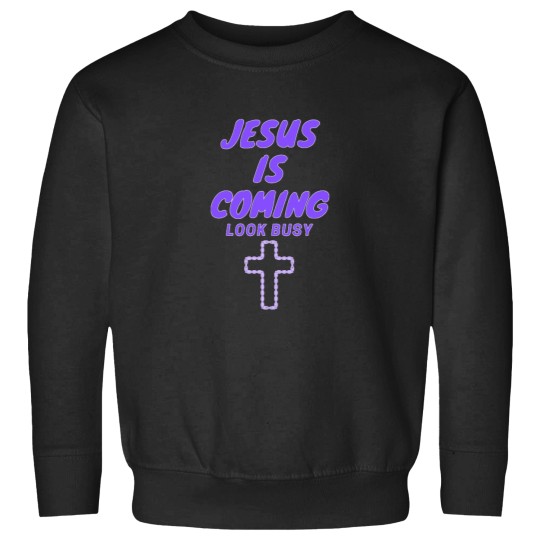 Discover is Coming Look Busy Sweatshirts