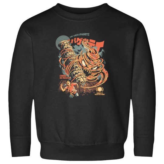Discover The Kaiju Spaghetti - Black Version Women'sRights Are Human Rights Sticker Sweatshirts