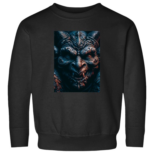 Discover A Gargoyle in stone with its demonic laugh Sweatshirts
