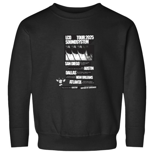 Discover New LCD Soundsystem Band Tour 2025 Sweatshirts