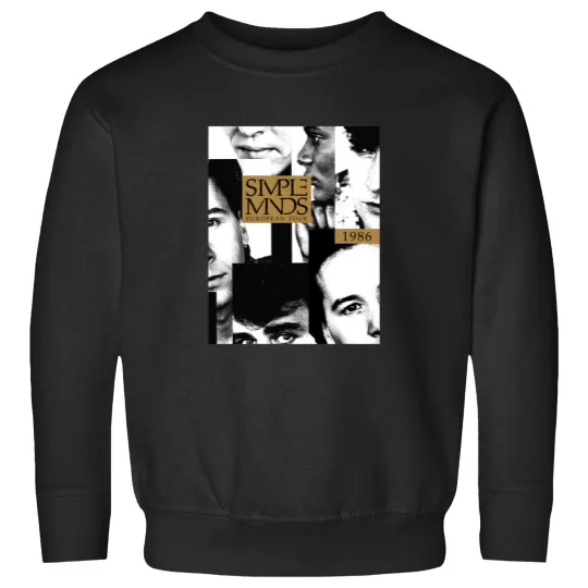 Discover Simple Minds - Once Upon A Time European Tour 1986 Sweatshirts