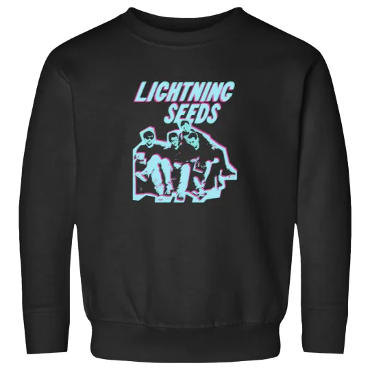 Discover Lightning Seeds Distressed Vintage Style 90s Classic Sweatshirts
