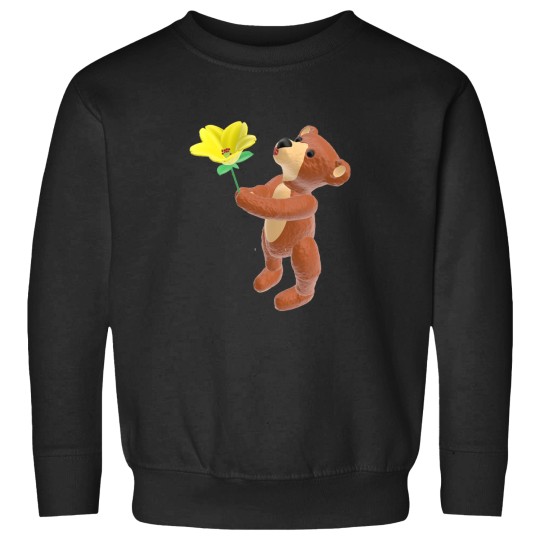 Discover Teddy with flower and kissing mouth 3D Sweatshirts