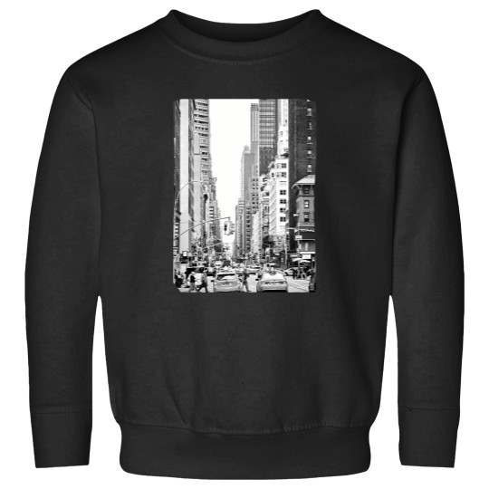 Discover New York Streets Streets New York Black And White Streets 1296 Sweatshirts