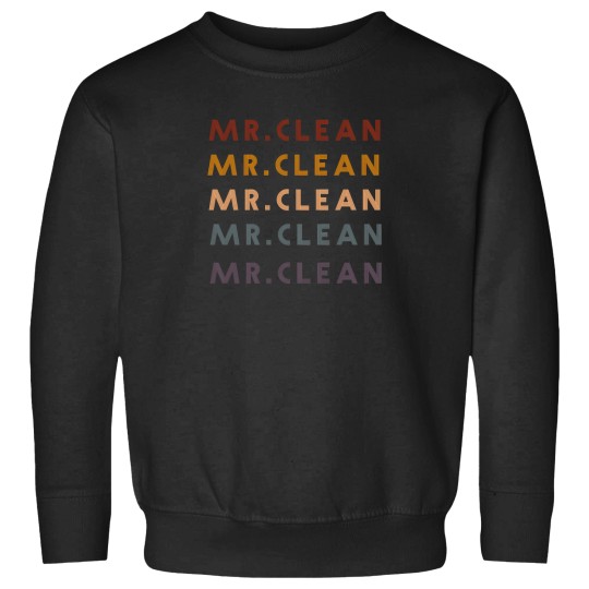 Discover 8008-Mr.-Clean-Retro-T-Shirt Sweatshirts